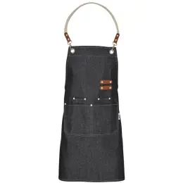 Oliver Bib Apron Black